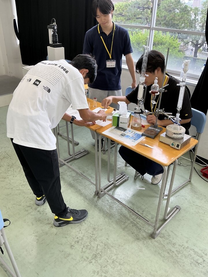 実験体験コーナー