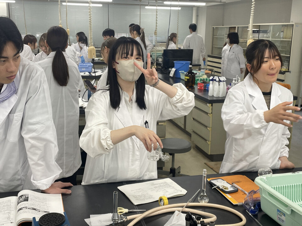 基礎実験始まりました