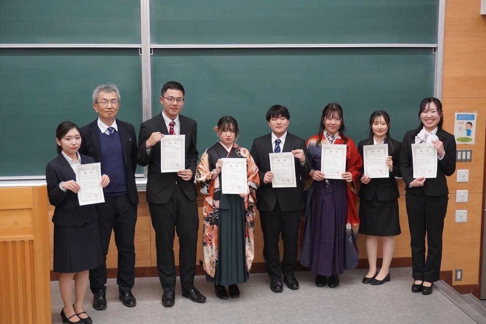 学科賞・専攻賞受賞者